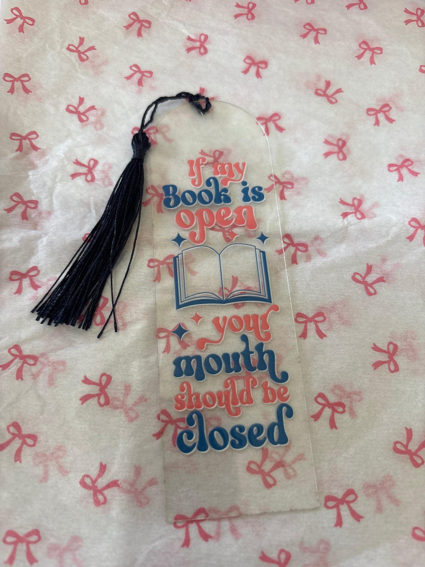 If My Book Is Open