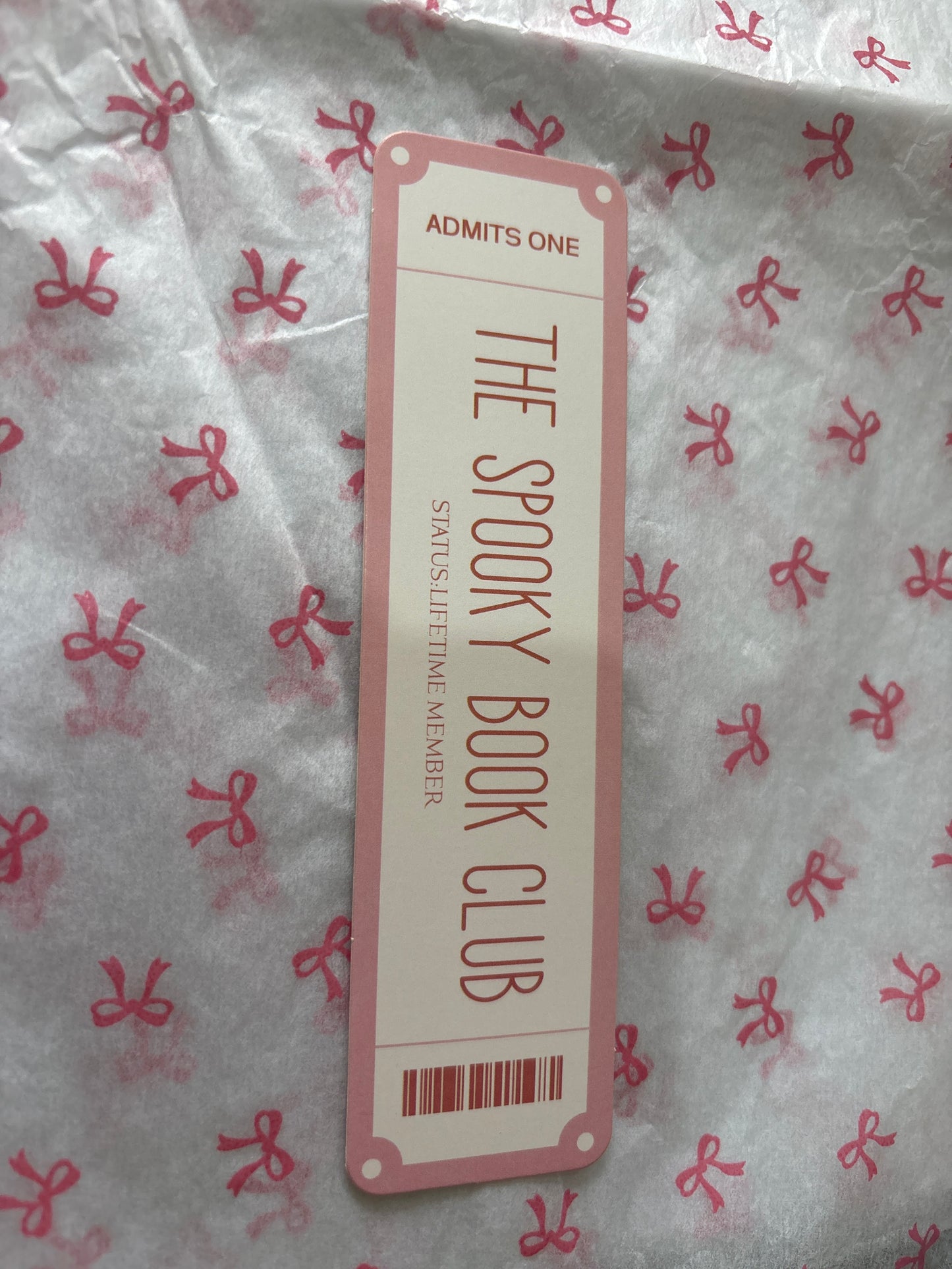 The Spooky Book Club Pink