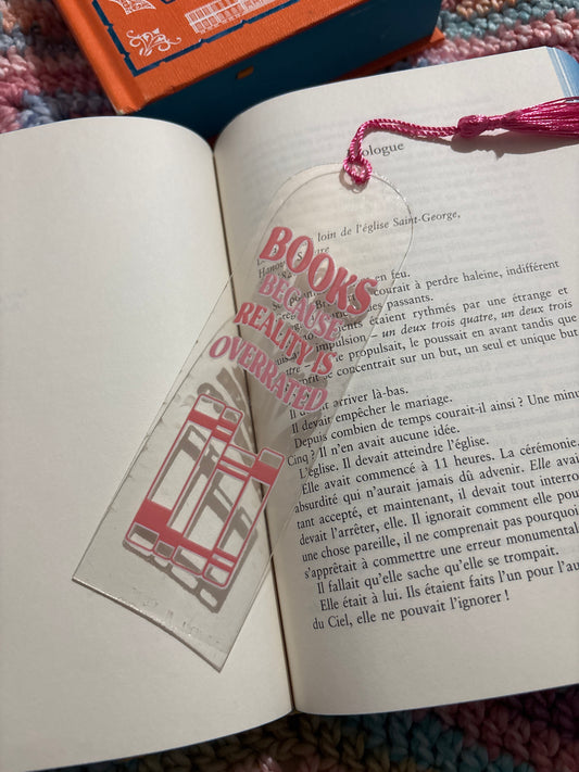 Books Because Reality Is Overrated