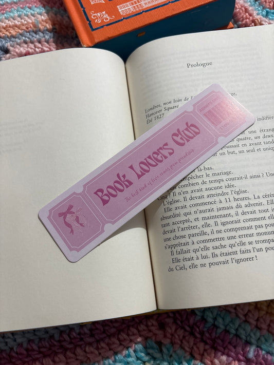 Book Lovers Book Club