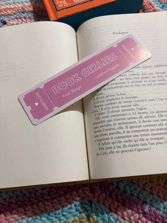 Book Girlies Club Pink