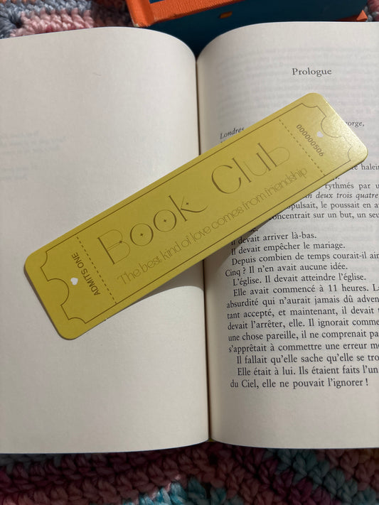 Book Club Yellow