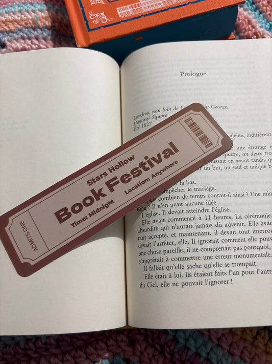 Book Festival Brown