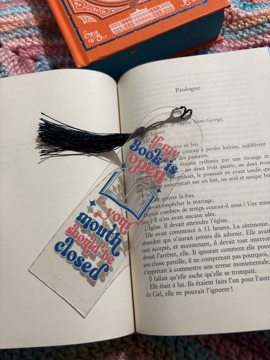 If My Book Is Open