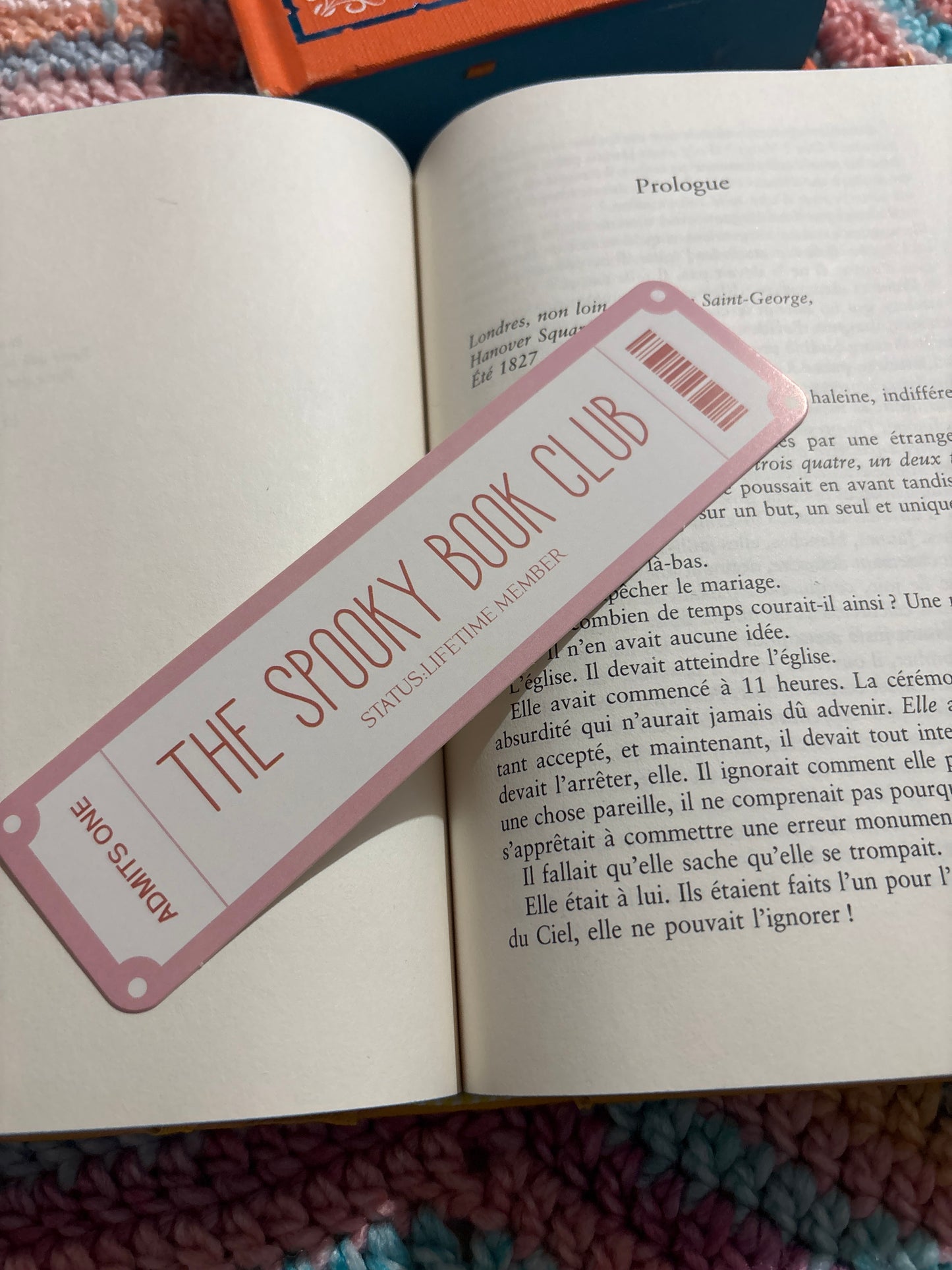 The Spooky Book Club Pink